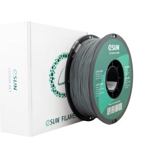 גליל פילמנט eTPU-95A  איכותי מתוצרת eSUN בצבע אפור 1.75 מ"מ - 1 ק"ג