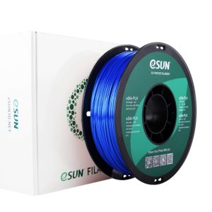 גליל פילמנט משי eSILK PLA איכותי מתוצרת eSUN בצבע כחול 1.75 מ"מ  - 1 ק"ג