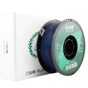 גליל פילמנט +PLA מתוצרת eSun בצבע כחול כהה 1.75 מ"מ - 1 ק"ג