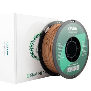 גליל פילמנט +PLA מתוצרת eSun בצבע חום בהיר 1.75 מ"מ - 1 ק"ג