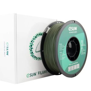 גליל פילמנט +PLA מתוצרת eSun בצבע ירוק זית 1.75 מ"מ - 1 ק"ג