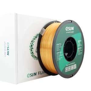 גליל פילמנט משי eSILK PLA איכותי מתוצרת eSUN בצבע זהב 1.75 מ"מ - 1 ק"ג