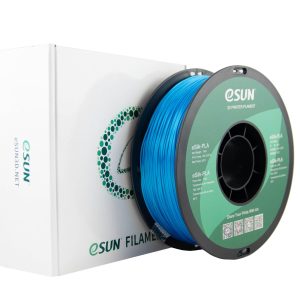 גליל פילמנט משי eSILK PLA איכותי מתוצרת eSUN בצבע תכלת 1.75 מ"מ  - 1 ק"ג