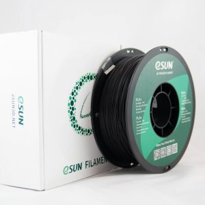 גליל פילמנט PLA+ מתוצרת eSun בצבע שחור 1.75 מ"מ - 1 ק"ג