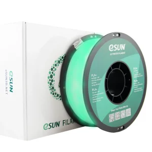 גליל פילמנט PLA מתוצרת eSun בצבע ירוק זוהר בחושך 1.75 מ"מ - 1 ק"ג