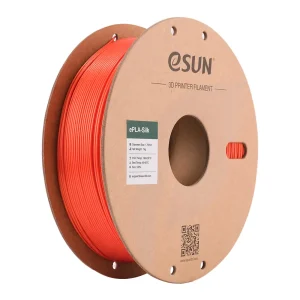 גליל פילמנט משי eSILK PLA איכותי מתוצרת eSUN בצבע אדום 1.75 מ"מ  - 1 ק"ג