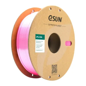 גליל פילמנט משי eSILK PLA איכותי מתוצרת eSUN בצבע ורוד 1.75 מ"מ  - 1 ק"ג