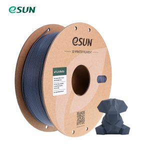 גליל פילמנט Matte PLA מתוצרת eSun בצבע אפור מט 1.75 מ"מ - 1 ק"ג