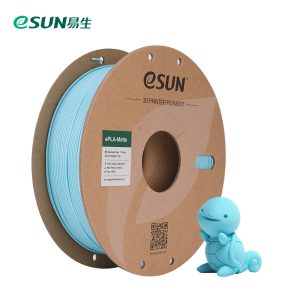 גליל פילמנט Matte PLA מתוצרת eSun בצבע כחול פסטל מט 1.75 מ"מ - 1 ק"ג