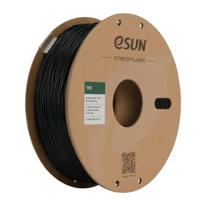 גליל פילמנט eLastic (TPE-83A) מתוצרת eSun בצבע שחור 1.75 מ"מ - 1 ק"ג