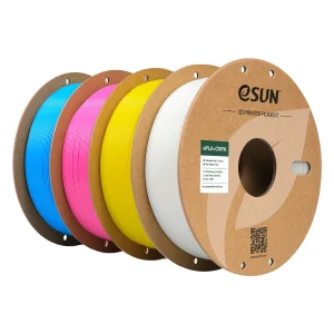 סט 4 גלילי פילמנט +PLA מתוצרת eSun בצבעי הדפסה CMKY 1.75 מ"מ – 4 ק"ג