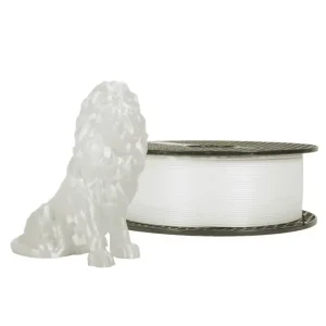 גליל פילמנט מסוג PLA מתוצרת פרוסה PRUSA באיכות הטובה בעולם בצבע לבן פנינה - Prusament 970G