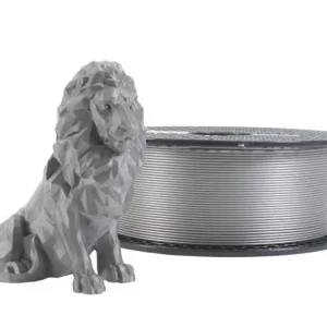 גליל פילמנט מסוג PLA מתוצרת פרוסה PRUSA באיכות הטובה בעולם בצבע כסף גלקסי - Prusament 970G