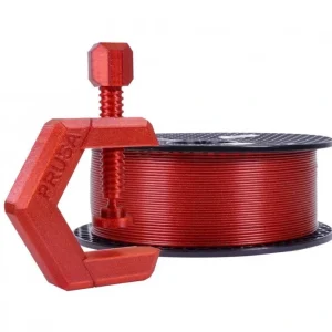 גליל פילמנט מסוג PETG מתוצרת פרוסה PRUSA באיכות הטובה בעולם - בצבע אדום אש (Carmine Red) - Prusament 1KG