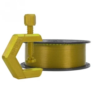 גליל פילמנט מסוג PETG מתוצרת פרוסה PRUSA באיכות הטובה בעולם - בצבע צהוב זהב - Prusament 1KG