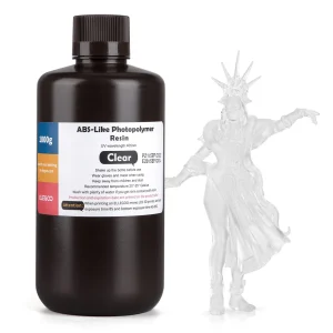 שרף ELEGOO ABS-like Resin 1KG - צבע שקוף