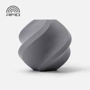 גליל פילמנט Bambu Lab PLA Matte- בצבע אפור מט – 1.75mm 1KG