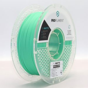 גליל פילמנט מסוג PLA Matte מתוצרת ProFilament באיכות הטובה בעולם בצבע ירוק אמרלד מט – 1.75mm 1KG