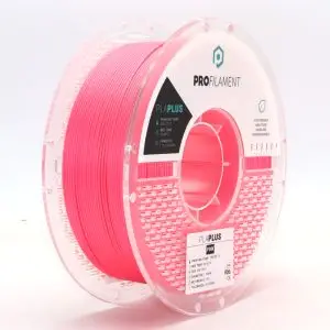 גליל פילמנט מסוג PLA Plus מתוצרת ProFilament באיכות הטובה בעולם בצבע ורוד בזוקה – 1.75mm 1KG