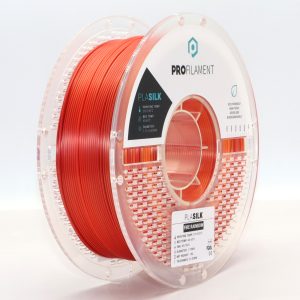 גליל פילמנט מסוג PLA Silk מתוצרת ProFilament באיכות הטובה בעולם בצבע משי מחליף צבעים אש – 1.75mm 1KG