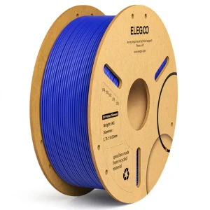 גליל פילמנט מסוג PLA מתוצרת Elegoo - בצבע כחול - גליל פלסטיק - 1.75mm 1KG