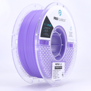 גליל פילמנט מסוג PETG PLUS מתוצרת ProFilament - נוסחה משופרת - באיכות הטובה בעולם בצבע סגול לבנדר - 1.75mm 1KG