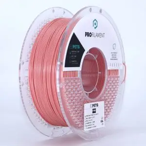 גליל פילמנט מסוג EZ PETG מתוצרת ProFilament באיכות הטובה בעולם בצבע ורוד פסטל – 1.75mm 1KG
