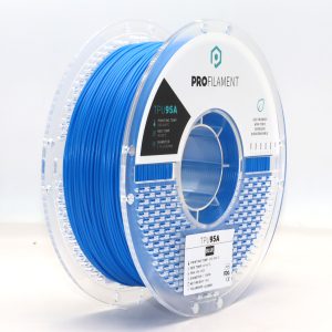 פילמנט TPU 95A – ProFilament בצבע כחול - 1 ק"ג 1.75 -  גמיש, עמיד, מקצועי - עכשיו במחיר היכרות