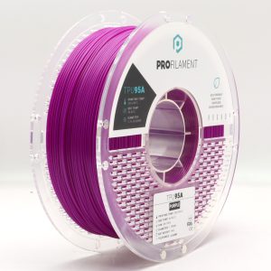 פילמנט TPU 95A – ProFilament בצבע סגול - 1 ק"ג 1.75 -  גמיש, עמיד, מקצועי - עכשיו במחיר היכרות