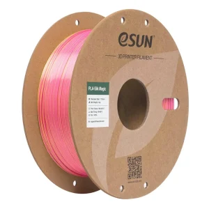 גליל פילמנט Dual-Color Silk PLA Magic איכותי מתוצרת eSUN דו גווני בצבעי אדום-כסוף 1.75 מ"מ - 1 ק"ג