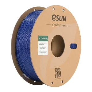 גליל פילמנט PLA Twinkling Magic איכותי מתוצרת eSUN בצבע כחול 1.75 מ"מ - 1 ק"ג