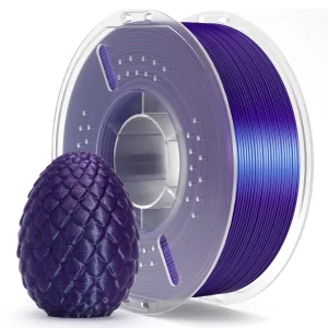 גליל פילמנט מסוג ELEGOO Galaxy PLA - בצבע סגול גלקסיה מנצנץ - 1.75mm 1KG
