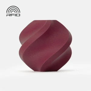 גליל פילמנט Bambu Lab PLA-CF מחוזק סיבי פחמן - בצבע אדום בורגנדי - 1.75mm 1KG